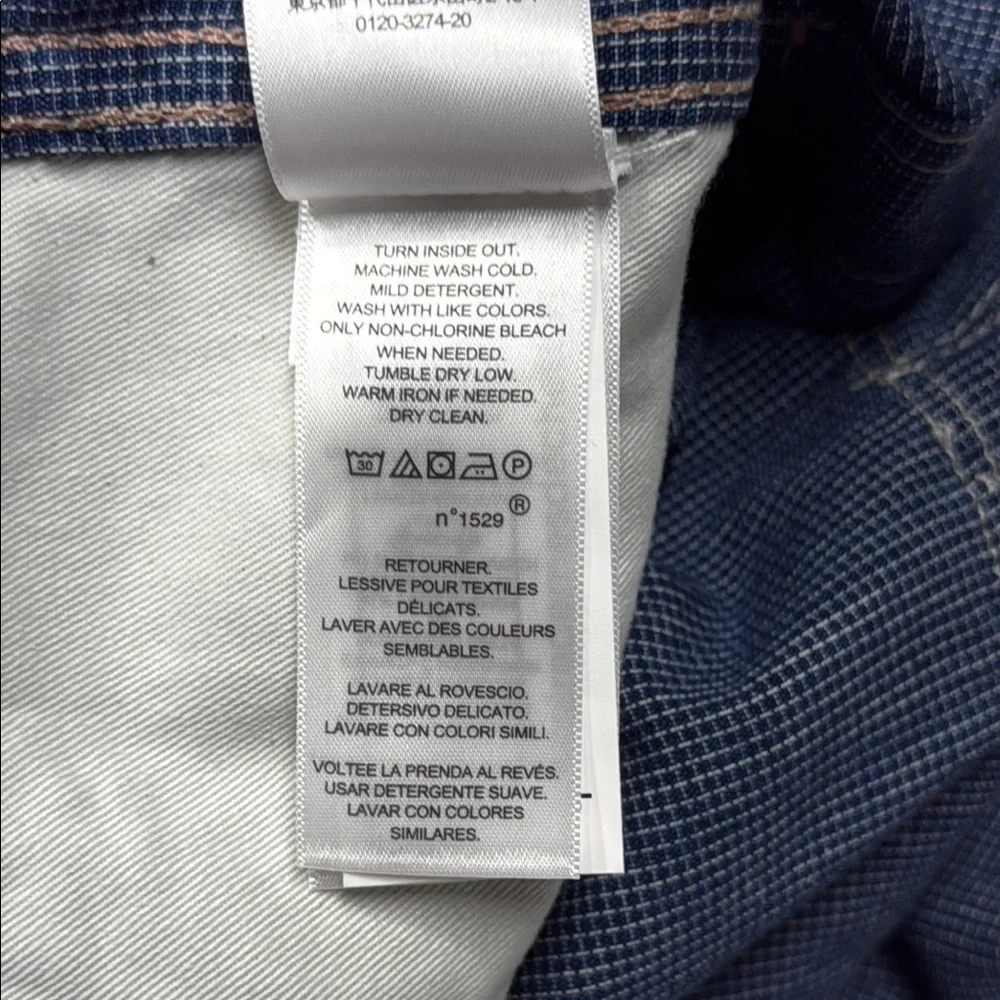 Ralph Lauren Double RL Blue Workwear Jumpsuit/overall 100% cotton made in Tunis - Picture 15 of 16